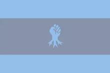 Faust blau